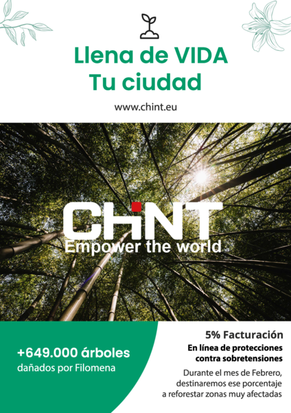 Campaña reforesta Chint